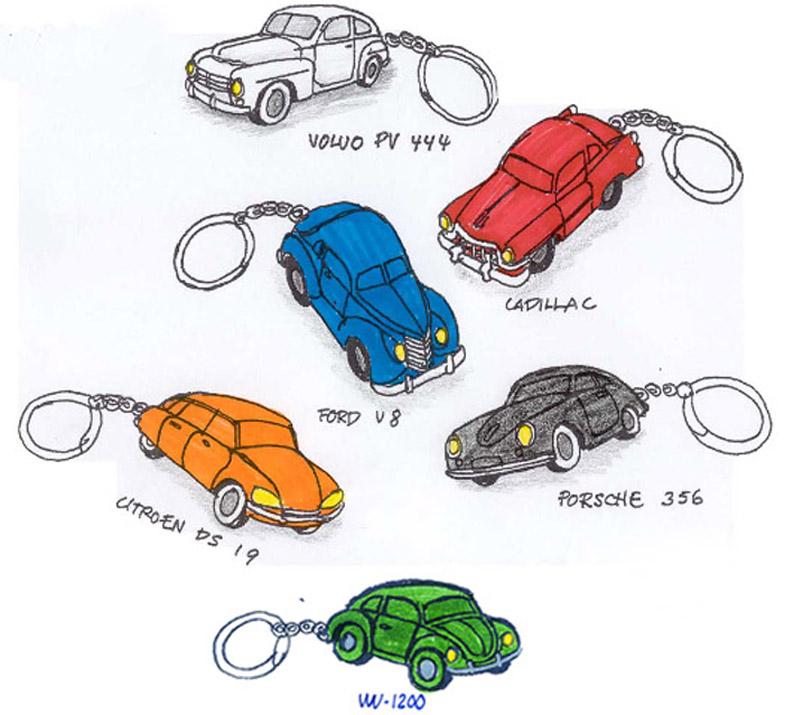 Næste generations Keychain Cars